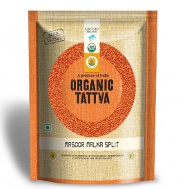 Organic Tattva Masoor Malka Split   Pack  500 grams